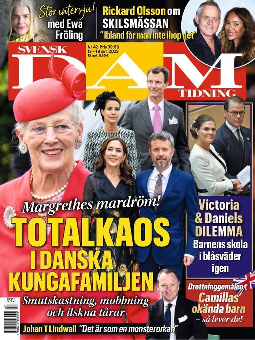 Cover image for Svensk Damtidning